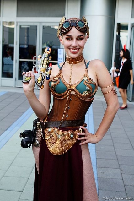 Steampunk Slave Leia